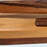 Kayak scale model violet wood