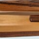 Kayak scale model violet wood