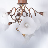 Murano chandelier 7 lights