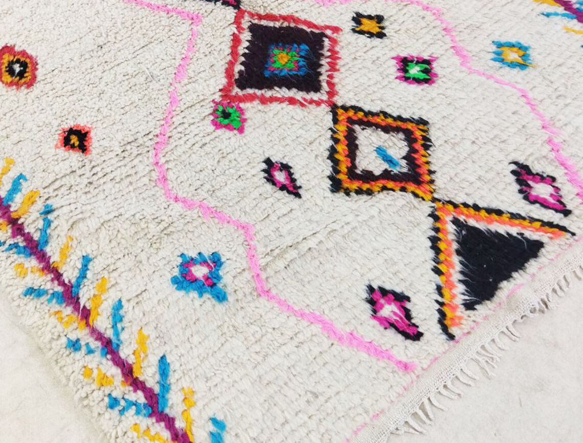 Moroccan berber carpet 241x148cm