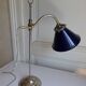 Workshop lamp in brass and nickel iron