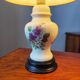 Pair of vintage ceramic bedside lamps