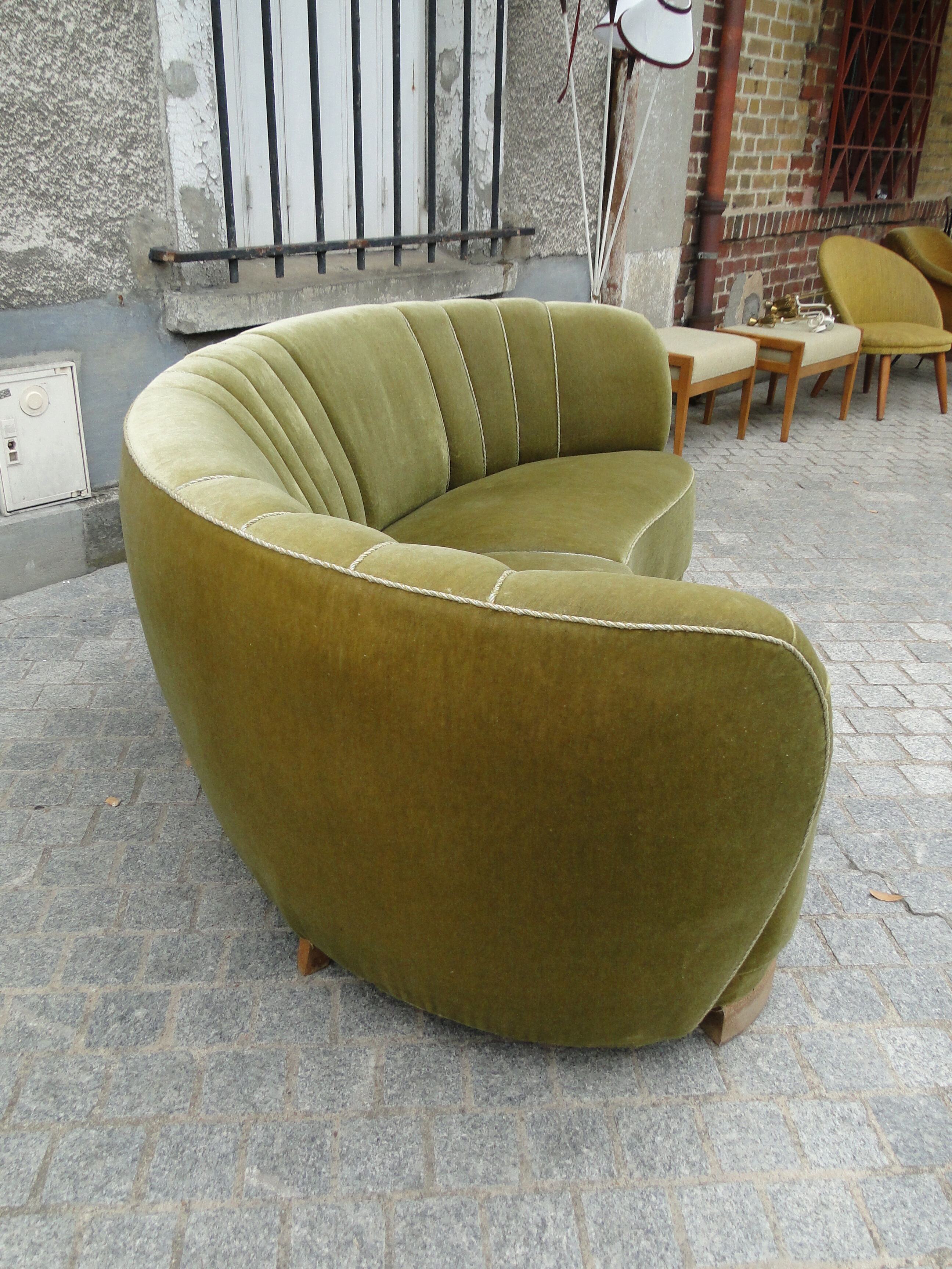 Danish banana sofa 1940/1950