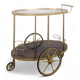 Vintage serving trolley or rolling table