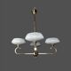 Chandelier art deco vintage french drawing 1940s