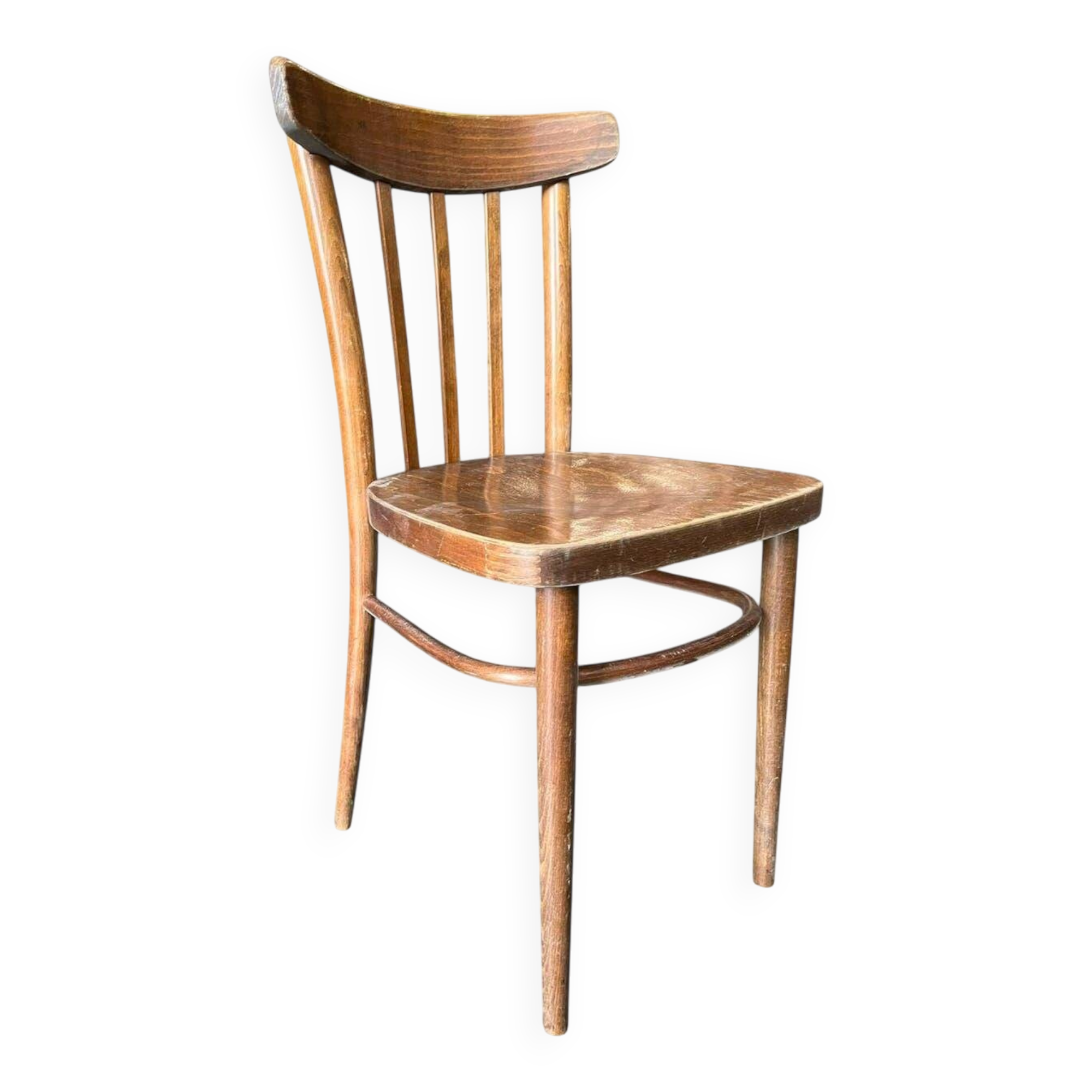 Chaise bistrot vintage en bois / chaise de café / chaise