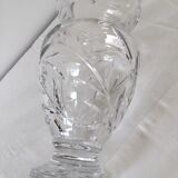 Cut crystal vase from the 1950s