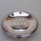 Silverplated butter press