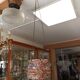 Cache-pot suspendu en patte de verre