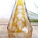 Engraved and cut crystal decanter