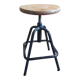Tabouret à vis années 80