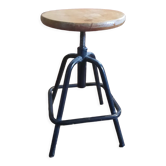 Tabouret à vis années 80