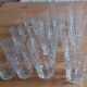 Set of 19 crystal glasses - Lorraine Glassworks