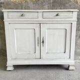 Parisian sideboard with 2 doors and 2 drawers vintage