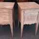 Pair of rustic bedside tables