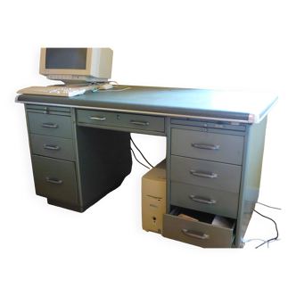 Vintage metal desk