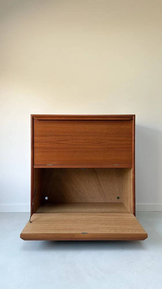 Cabinet danois vintage en teck, 2 portes