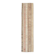2x10 Narrow Brown Beige Turkish Runner Rug, 69x301Cm