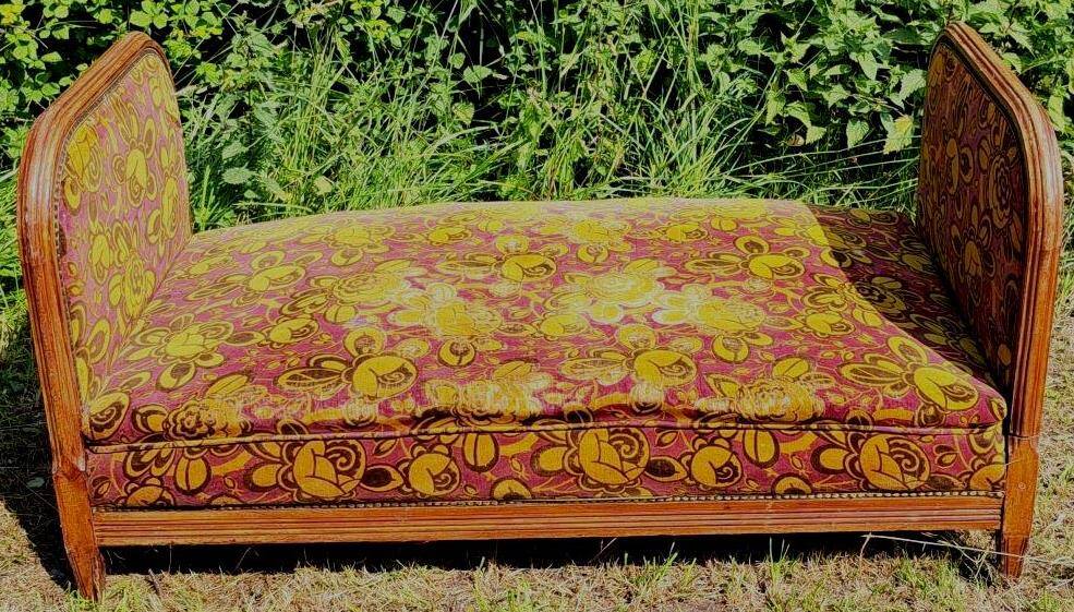 Lit de repos/méridienne art déco