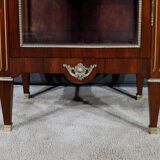 Small Showcase in Marquetry on all sides, Louis XVI style – 1920