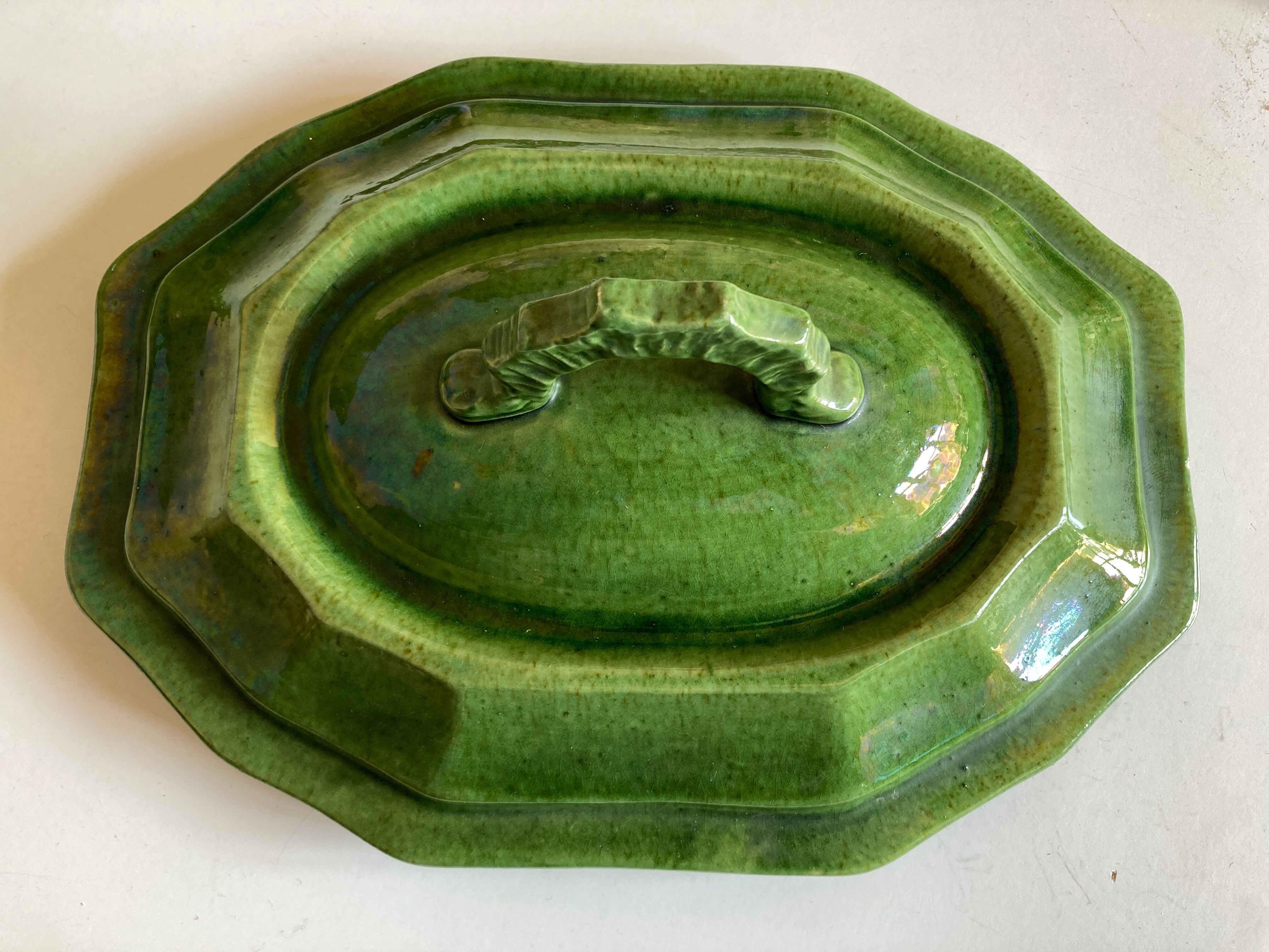 Tureen in Aegitna glazed clay 1960