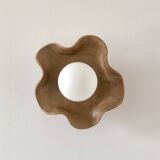 Jelly Ceramic Wall Light - Coconut Square - Chocolate