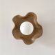 Jelly Ceramic Wall Light - Coconut Square - Chocolate