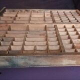 Typographer printer drawer locker