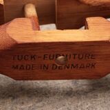 Vintage Hans J. Wegner AT35 Side table in teak Andreas Tuck, 1945 Denmark.