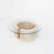 Table basse en travertin italien