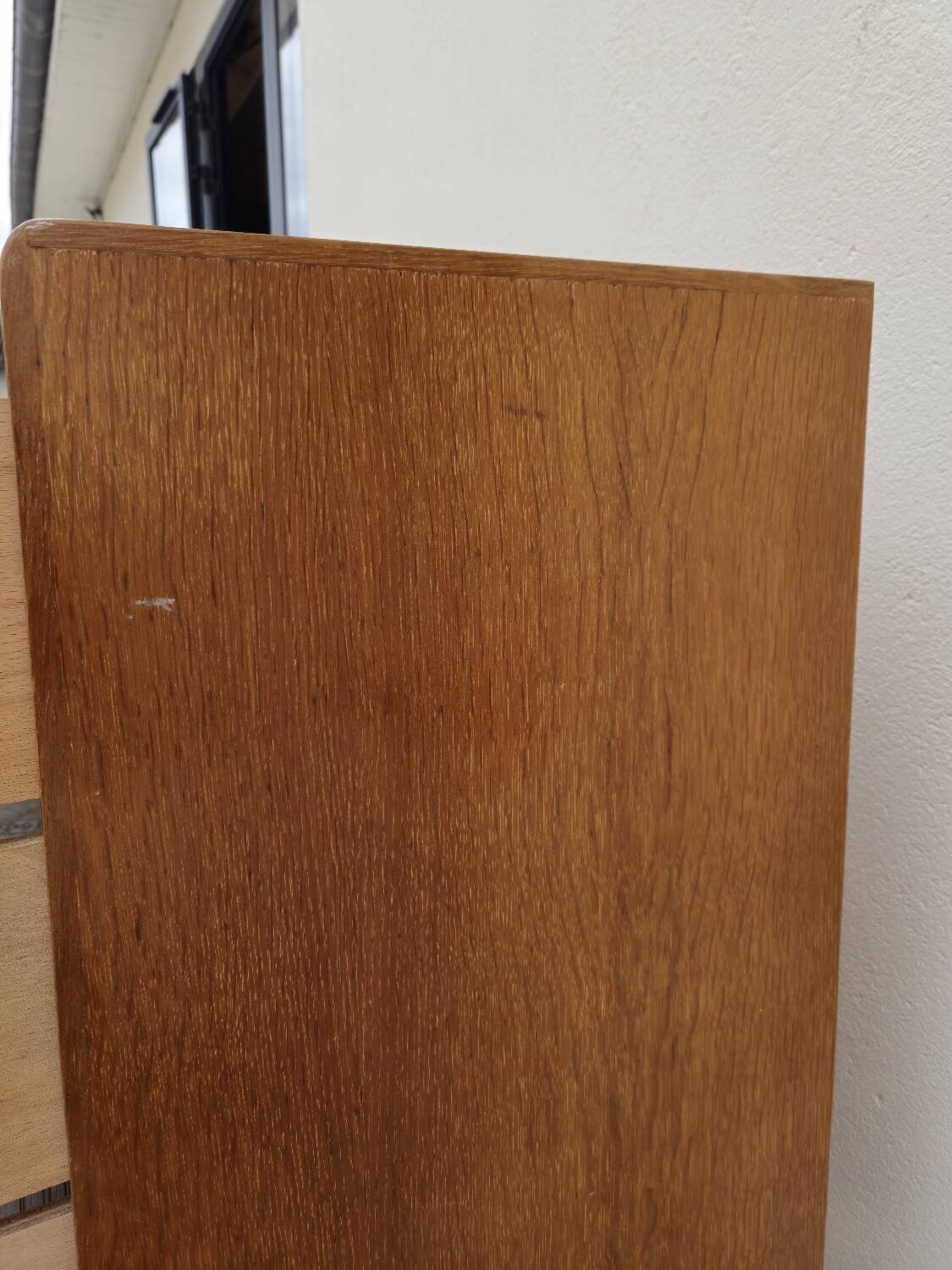 Vintage chest of drawers with compass feet, 1950s, 4 drawers