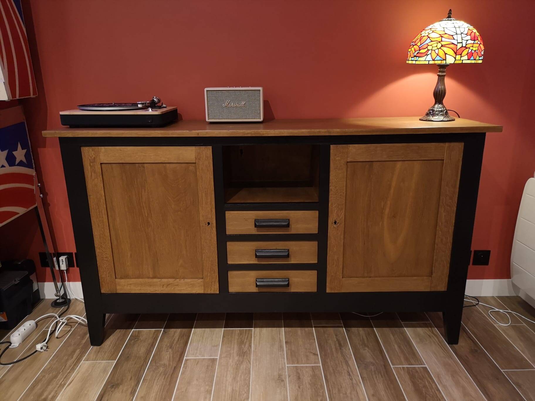 1950s buffet in the style of René Gabriel