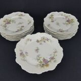 Franco-British company, dessert service in ironstone.