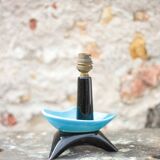 Tripod ceramic table lamp, bedside lamp, accent lamp