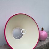 Pink ceramic lamp