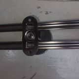 Coat rack with 3 stainless steel hooks