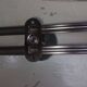 Coat rack with 3 stainless steel hooks
