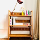 Vintage folding bookshelf, circa 1960