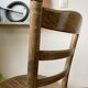 Chaise bistrot en bois