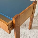 Vintage Scandinavian Cube Bedside Table