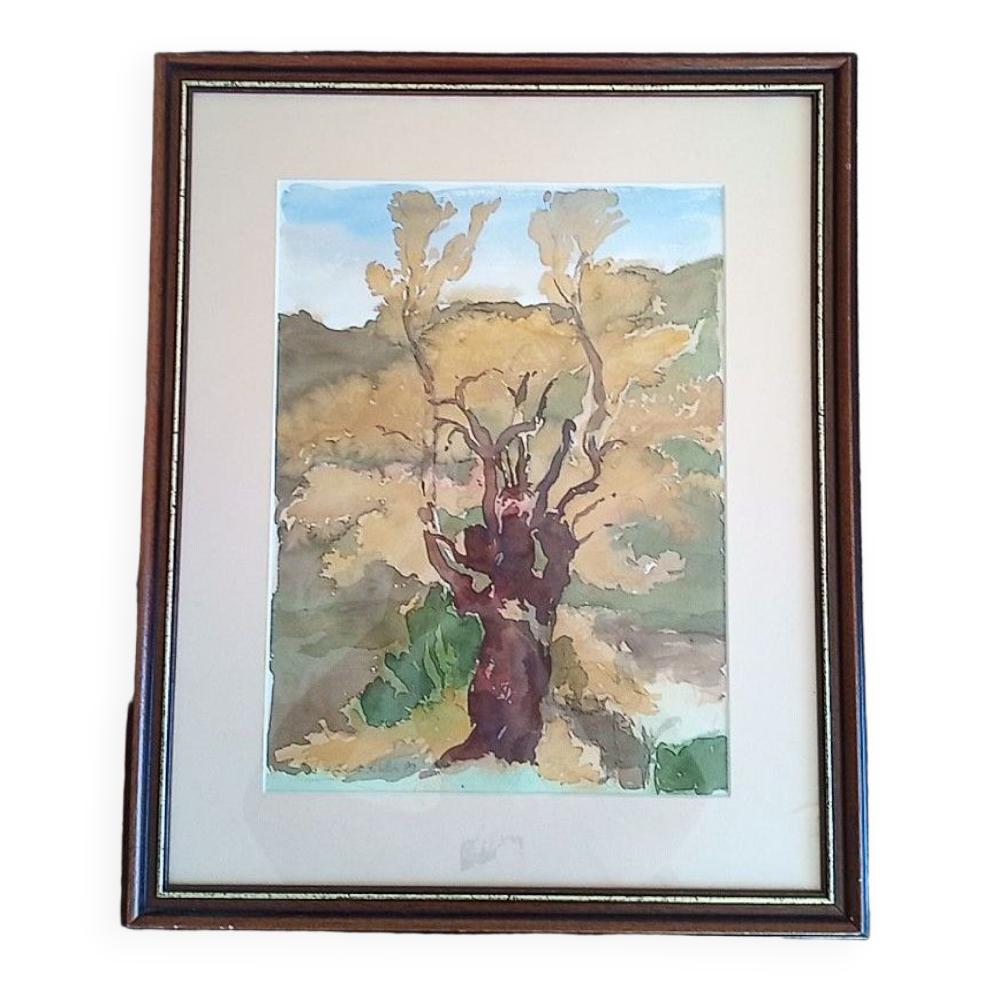 Pascale Rigat-Esselin (born 1952) - Watercolor - 37 x 28 cm