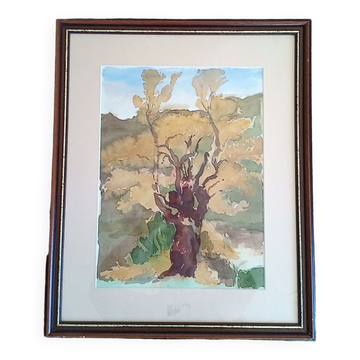 Pascale Rigat-Esselin (born 1952) - Watercolor - 37 x 28 cm