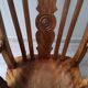 Rocking-chair en bois du milieu du siècle