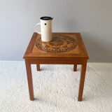 Table basse carrelée danoise du milieu du siècle par Mobelfabrikken Toften