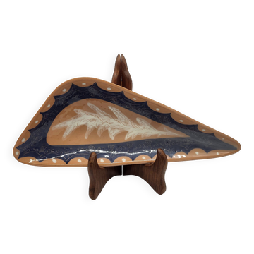 Triangular catchall by Gabrielle Mackiewicz, France, 1950s