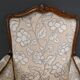 Queen's bergère in carved beech, Louis XV period – mid 18th century