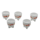 Set/lot of arcopal france egg cups, scania, vintage, flowers