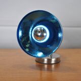 Blue chrome table spot 1960