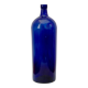 Large Blue Glass Bottle