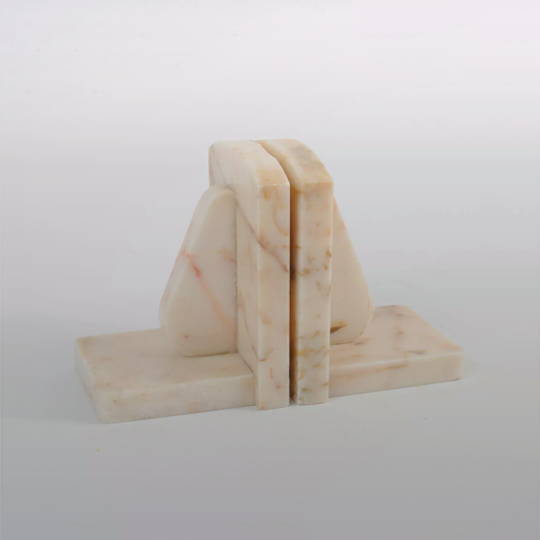 Marble bookends
